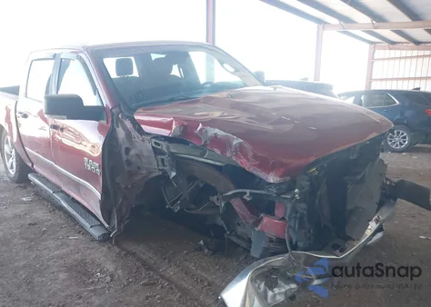 2013 Ram 1500 Big Horn из США, поврежденный, VIN 1C6RR7LT7DS620227